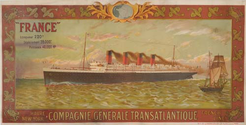 France, Compagnie generaile transatlantique