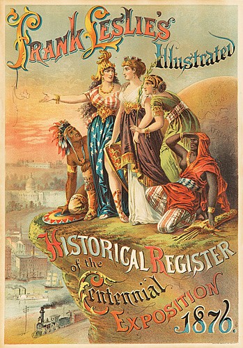 Frank Leslies, hilstratel, Historigal Register, of the,  Centennial Exposition, 1876.