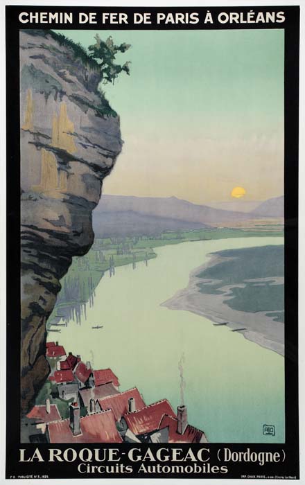 Chemin De Fer De Paris A Orleans, La Roque-Gageac (Dordogne), Circuits Automobiles