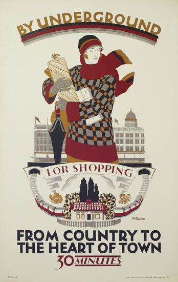 By underground, For Shopping, From Country To Heart Of Town 30 Minuies