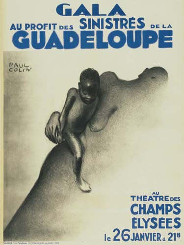 Gala, Au Profit Des Sinistres De La, Guadeloupe, Paul Colin, Au, Theatre Des, Champs, Elysees, Le 26 Janvier a 21M