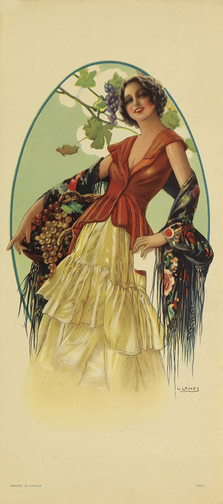 Winsome Ladies, Gaspar Camps, Printed in France