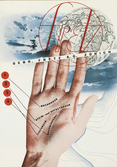 Gebr. Fretz A.G. Zurich, 1234, Buchdruck, Stein-And Offsetdruck, Tieforuck, Buchbinderei