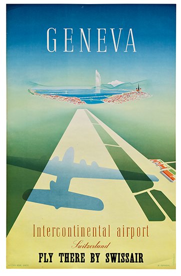 Geneva, Intercontinental Airport, Switzarland, Fly there By Swissair
