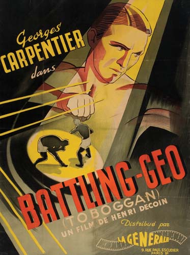 Georges, Carpentier, Dans, Battling-Geo, (Toboggan), Un Film De Henri Decoin, Distribue Pat, La Generale, 9 Rue Paul Escudier, Paris