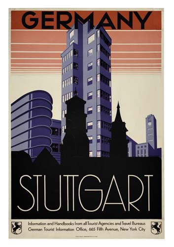 Germany, Stuttgart, Infoemalion And Handbooks From All Tourist Agencies And Tiavel Bureaus, German Tourist Informalion Office, 665 Fith Avenue, New York City