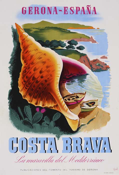 Gerona Espana, Costa Brava, La Maravilla De Mediteraneo, Publicactiones Del Fomento De Turismo De Gerona