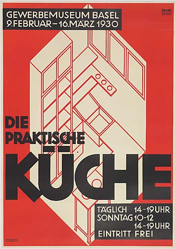 Gewerbemusem Basel, 9. Februar-16.Marz 1930, Hwh, Die Praktische Kuche, Taglich 14-19 Uhr, Sonntag 10-12, 14-19 Uhr, Eintritt Frei