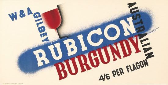 W & A Gilbey, Rubicon Australian Burgundy, 4/6 Per Flagon,