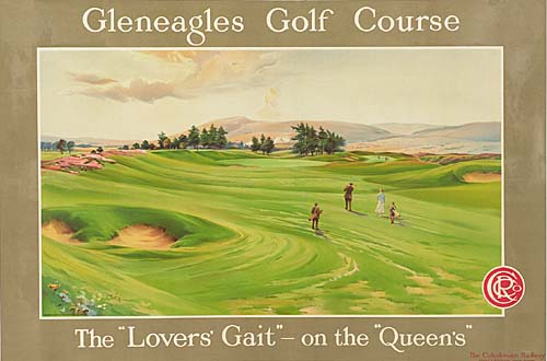 Gleneagles Golf Course, The “Lovers’ Gait” on the Queen’s