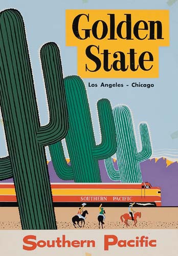 Golden, State, Los Angeles-Chicago, Southern Pacific