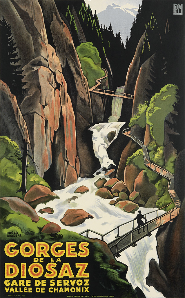 Gorges, De La, Diosaz, Gare De Servoz, Vallee De Chamonix