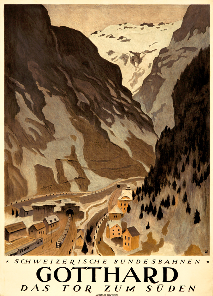 Schweizerische Bundesbahnen, Gotthard, Das Tor Zum Suden