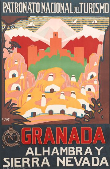 Patronato Nacional Del Turismo, PNT Granada, Alhambr A Y Sierra Nevada