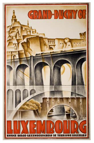 Grand Duchy Of Luxembourg, Dffice Belgd Luxenrourgedis De Tourisme Bruxelles