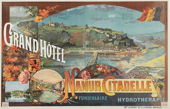 Grand Hotel, Namur Citadelle, Funiculaire Hydrotherapie