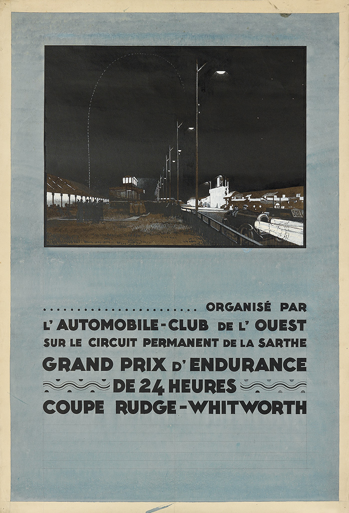 Organis par, la automobile club de l ouest sur le circuit permanent de la sarthe, grand prix d endurance de 24 heures, coupe rudge whitworth