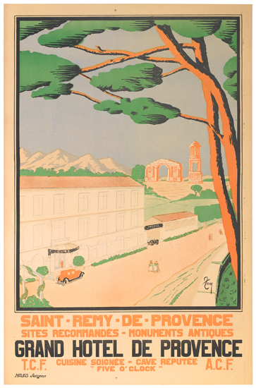 Saint Remy de Provence, Sites Recommandes Monuments Antiques, Grand Hotel De Provence, tcf cuisine soignee cave reputee acf. Five o’clock