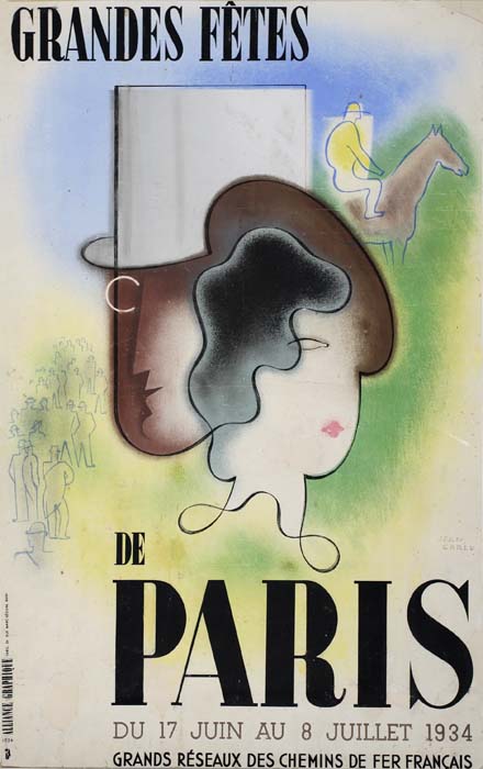 Grande Fetes De Paris, Du 17 Juin Au 8 Juillet 1934, Grands Reseaux Des Chemins De Fer Francais