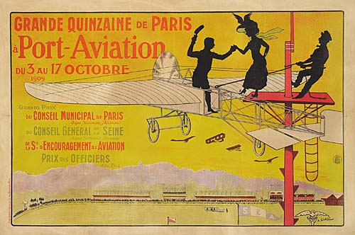 Grande Quinzaine De Paris, A Port-Aviation,Du 3 Au 17 Octobre 1909, -, Du Conseil Municipal De Paris, Du Consel General– Seine- Excouragement – Aviation, Prix – Officers