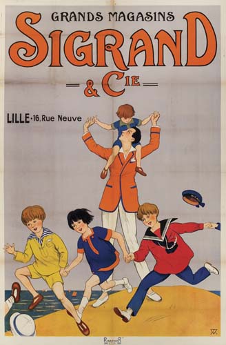 Grands Magasins, Sigrand, & Cie, Lille · 16 Rue Neuve