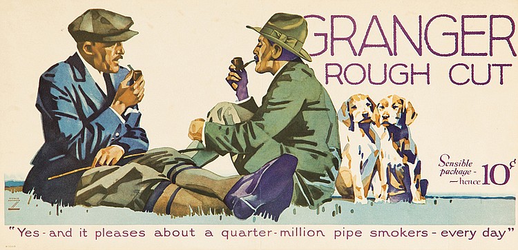 Granger, Rouch Cut, Sensible, Package- Hence !0, “Yes – and it please about a quarter-million pipe smokers – Every day”
