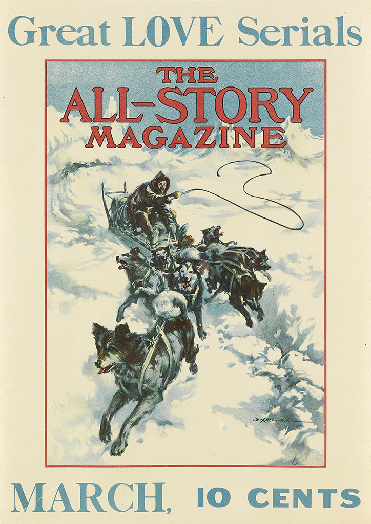 Great Love Serials, The All – Story, Magazine, March, 10 Cents