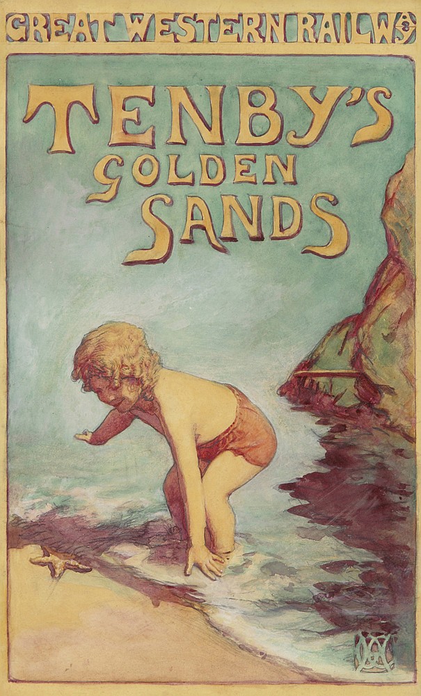 Great Western Railw, Tenby’s, Golden, Sands,