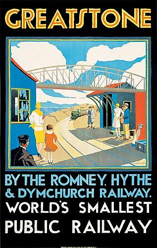 Greatstone, By The Romney. Hythe, & Dymchurch Railway., World’s Smallest, Public Railway
