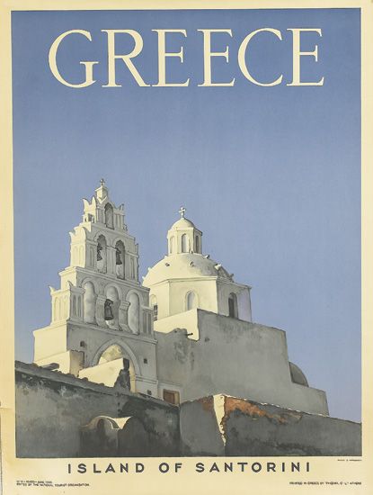 Greece island Of Santorini