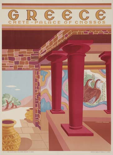 Greece, Crete-Palace Of Cnossos