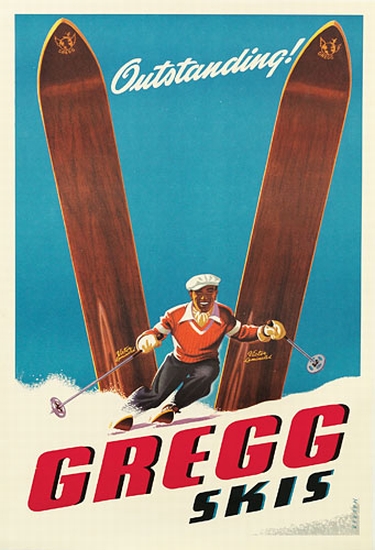 Outatancliug! Gregg Skis