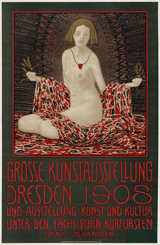 Grosse Kunstausstellung,  Dresden 1908, Und Ausstellung Kunst Und Kultur, Unter Den Sachsischen Kurfursten, imai 15ortover.