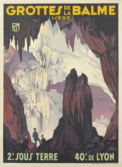 Grottes De La (Isere) Balme2.H Sous Terre 40k.De Lyon