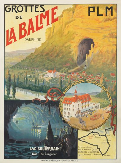 Grottes De La Balme Plm. Lac Southerrain 18 De Longueur