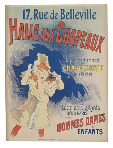 17 Rue De Belleville, Halle Aux Chapeaux, Le Plus Vaste Entrepot, Chapellerie, De La Capital, Les Plus Elegants, De Tout Paris , Pour Hommes Dames, Enfants