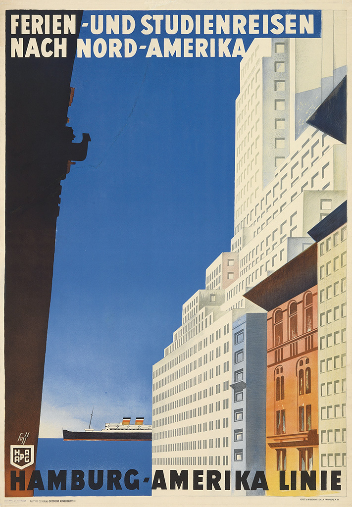 Ferien und studienreisen, nach nord amerika, hamburg amerika linie
