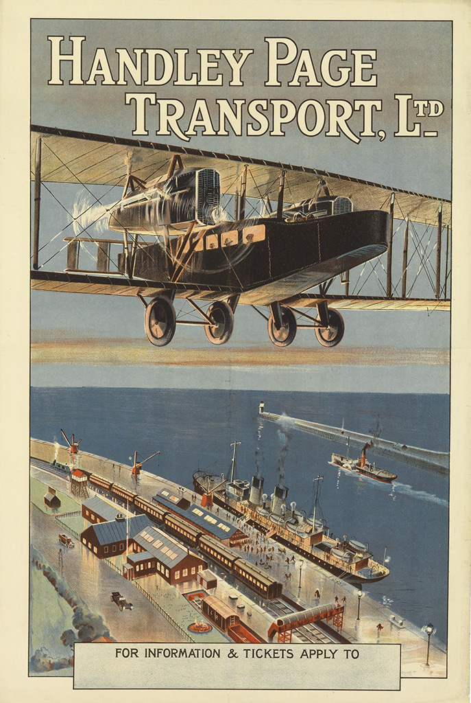 handley page, transport ltd, for information & tickets apply to