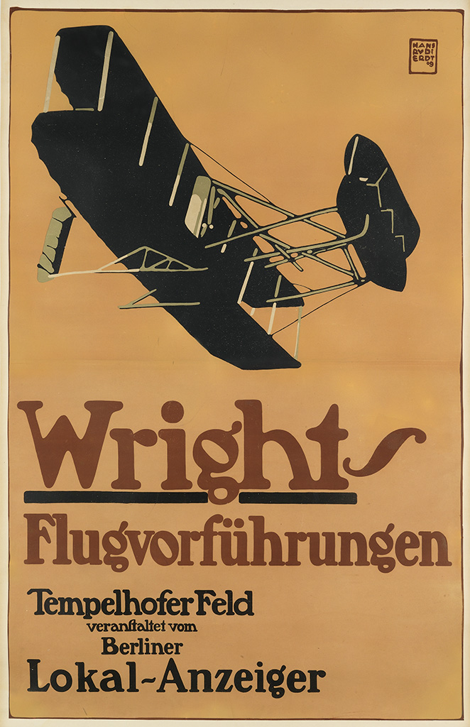 Hans, Rvdi, Erdt, Wright, Flugvorfuhrungen, Tempelhofer Feld, Veranftaltet Von, Berliner, Lokal-Anzeiger