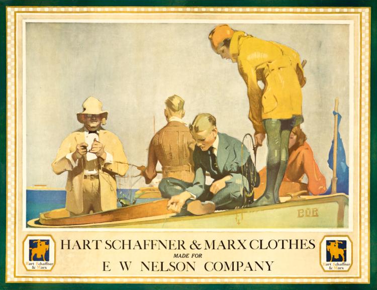 Hart Schaffner & Marx Clothes, E W Nelson Company