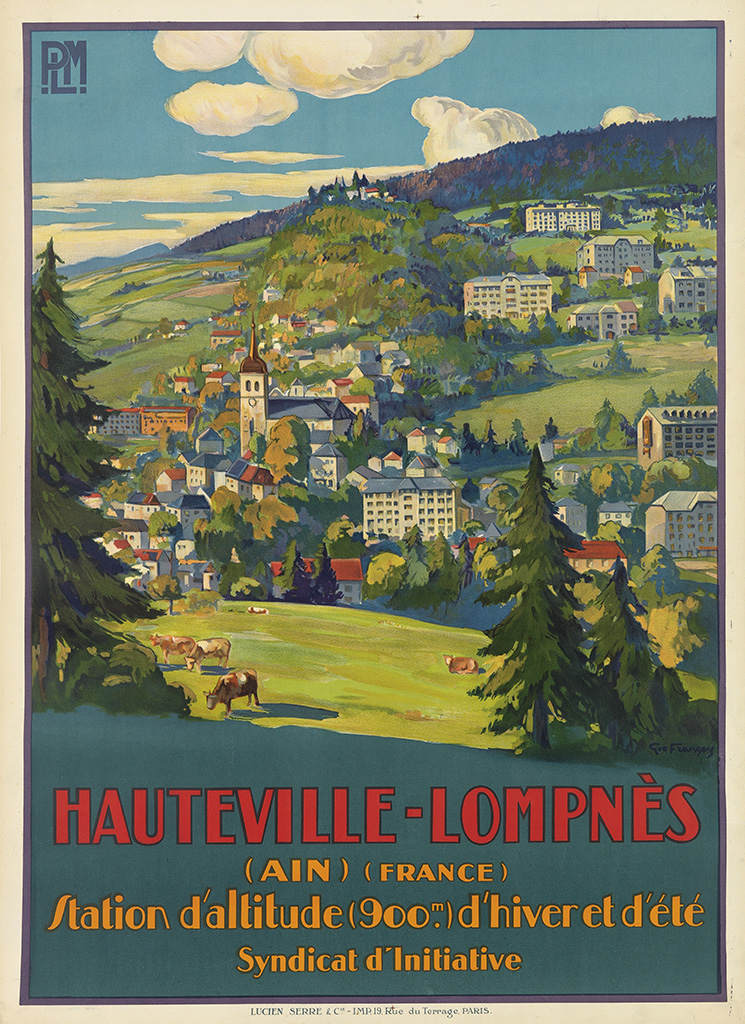 Hauteville – Lompenes, (Ain) (France), Station D’ Altitude (900.m) D’ Hiver Et D’ Ete, Syndicat D’ Initiative,