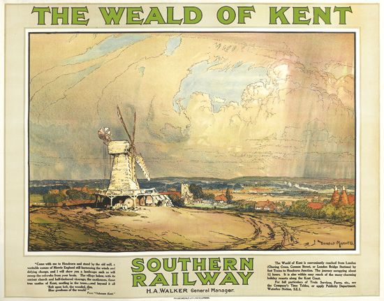 He Weald Of Kent Southern Railroad, H.A.Walker Goneral Manager