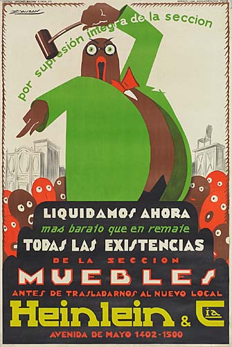 Liquidamosahora mas baralo que en remate, Todas las existencias, De la seeeion muebles, Antes de trasladarnos al nuevo local, Heinlein Lia, Avenida de mayo 1402-1500