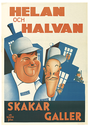 Helan Och Halvan, Skakar Galler, ab maine film