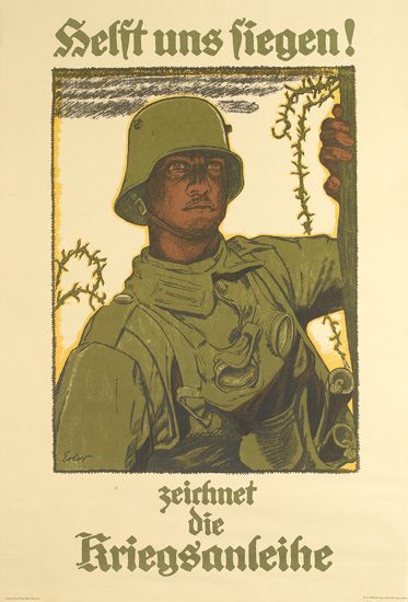 Helft Uns Siegen, Zeirhnet Die Kriegsanleihe