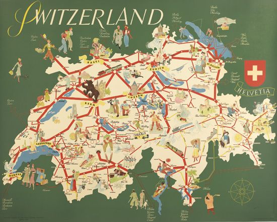 Helvetia, Switzerland