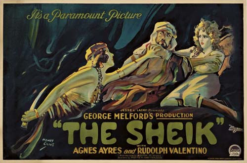 jtisa Paramount Picture, George Melfords Production, “The Shelk”, Agnes Ayres And Rudolph Valentino