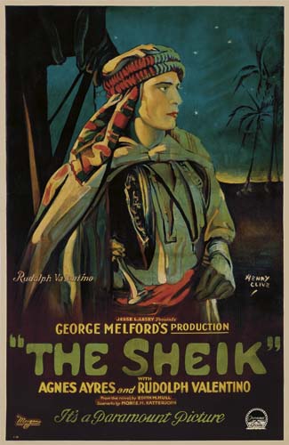 Rudalph Va Buntino, Henry, Ccivz, George Melford’s Production, “The Sheik”, Agnes Ayres And Rudolph Valention, Jtis A Paramount Picture