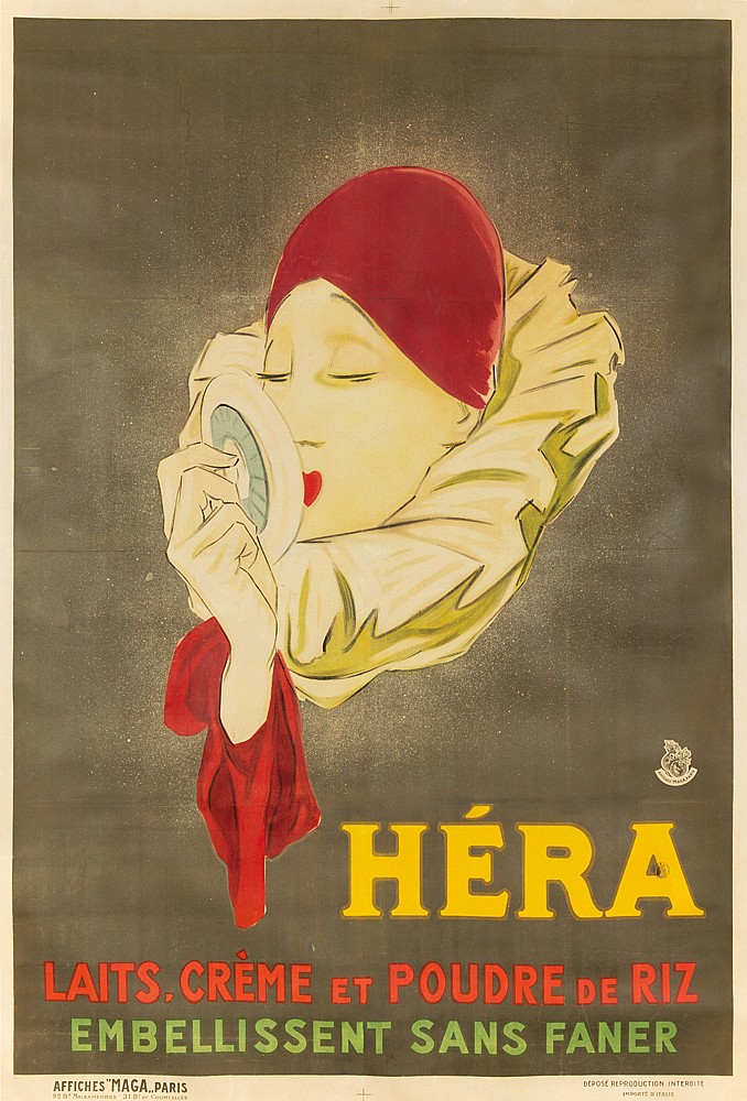 Hera, Laist.Creme, Et Poudre De Rlz, Embeellissent Sans Faner, Affiches “Maga Paris