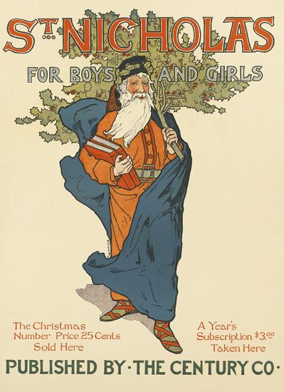 St. Nicholas For Boys And Girls, The Christmas Number Price 25 Cents Sold Here A Year’s Subscription $300 Taken Here Published By. The Century Co.